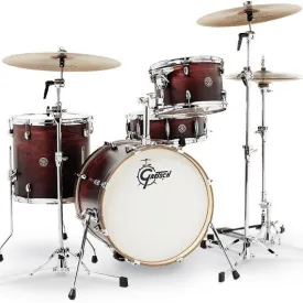 Catalina Club Jazz 4-Piece Shell Pack With 18" Bass Drum, Satin Antique Fade (CT1-J484-SAF)