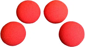 1 inch Regular Sponge Ball (Red) Pack of 4 from Magic