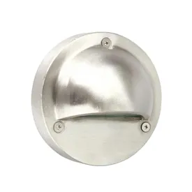 12V LED Round Half Moon Deck Light Stainless Steel