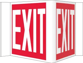 3-View Exit Sign