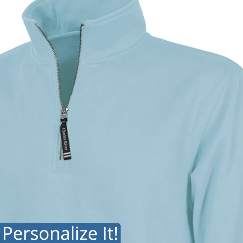 9359 |  Charles River  Unisex (mens) Quarter Zip Sweatshirt with Tall Certifications