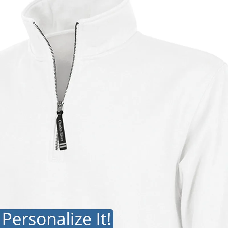 9359 |  Charles River  Unisex (mens) Quarter Zip Sweatshirt with Tall Certifications