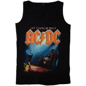 AC/DC Womens/Ladies Let There Be Rock Vest Top