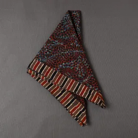 Ajrakh Block Printed Cotton Bandana