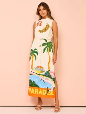 Alemais Samaki Midi Dress in Multi