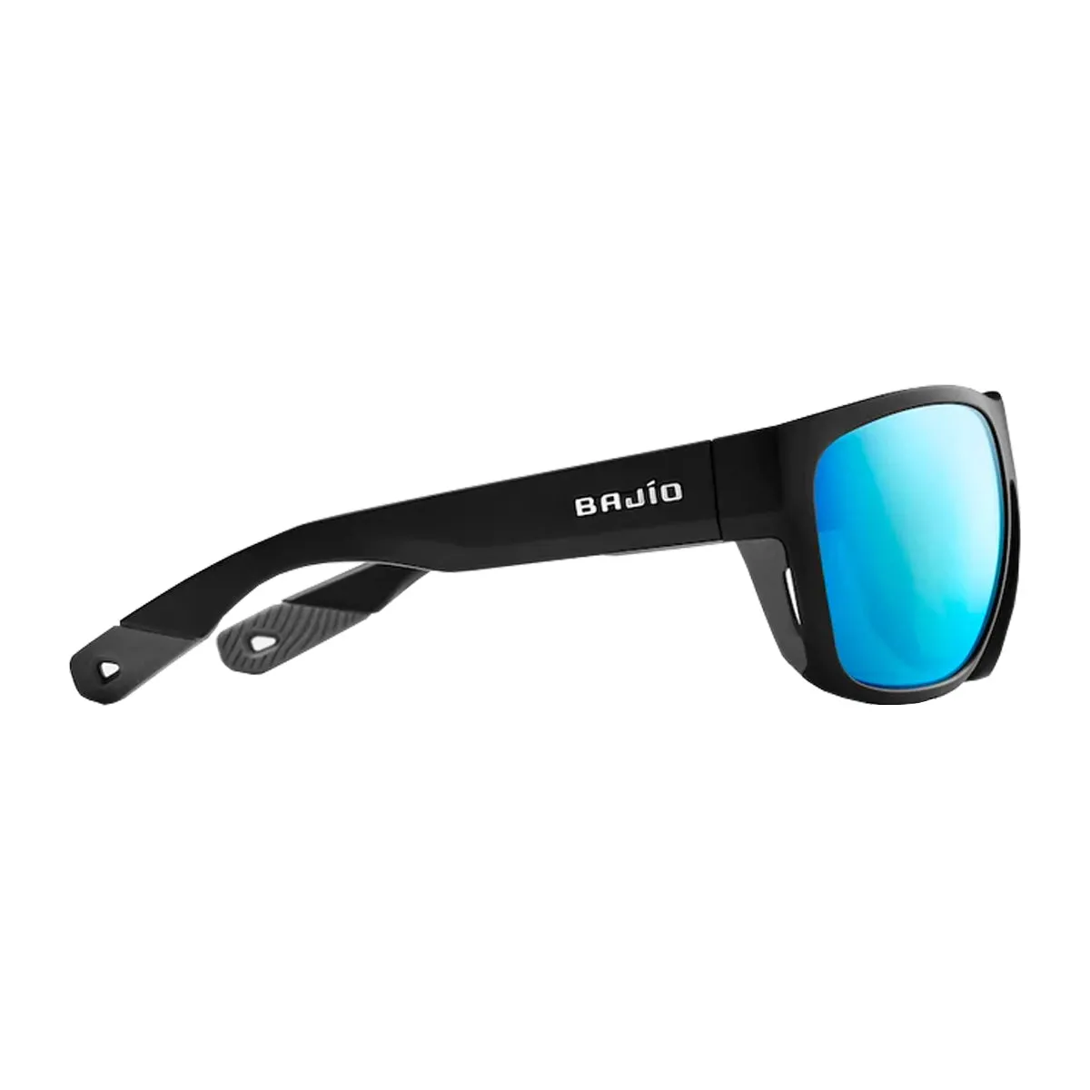 Bajio Las Rocas Bifocal Black Matte Blue Mirror Poly  2.00