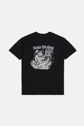 Bass Brains Monster S/S Standard Tee - Black