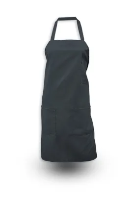 Bib Apron (3 Pockets)