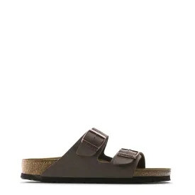 Birkenstock Arizona Birko-Flor Regular Nubuck Sandal Mocha