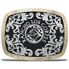 Blackout Bronco Custom Buckle