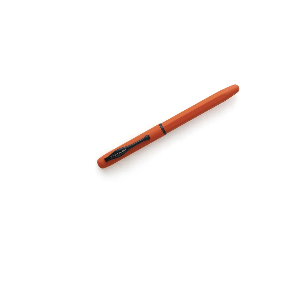 Carlton London Orange Matte Magnetic Metal Pen