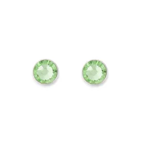 Coeur de Lion Green Swarovski Crystal Stud Earrings