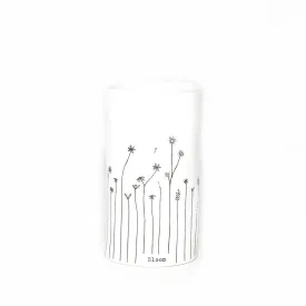 East of India Porcelain 'Bloom' Mini Vase