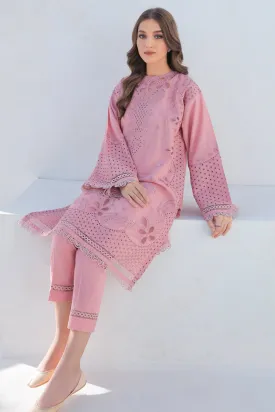 Embroidered Check Lawn RTW-1078