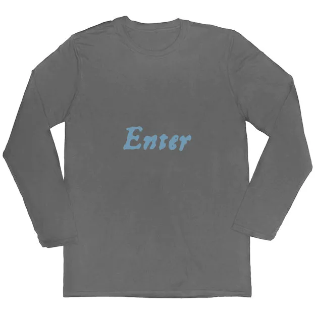 Enter ... Exeunt First Folio T-shirt - Grey - Choice of Shapes/Styles