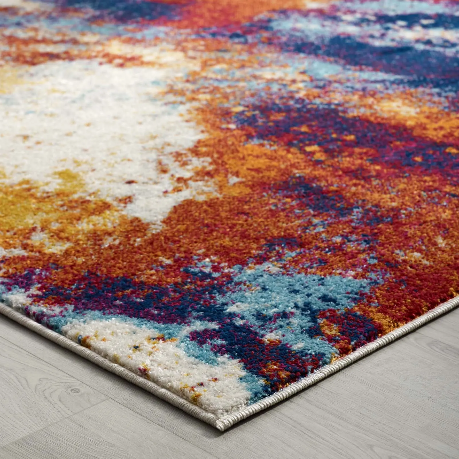 Entourage Adeline Contemporary Modern Abstract Area Rug