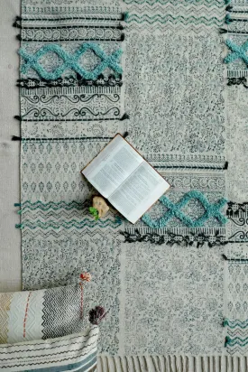 FALNA - BLOCK PRINTED RUG