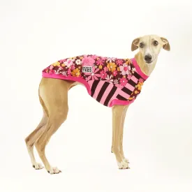 Flower Power Whippet Sleeveless Hound-Tee