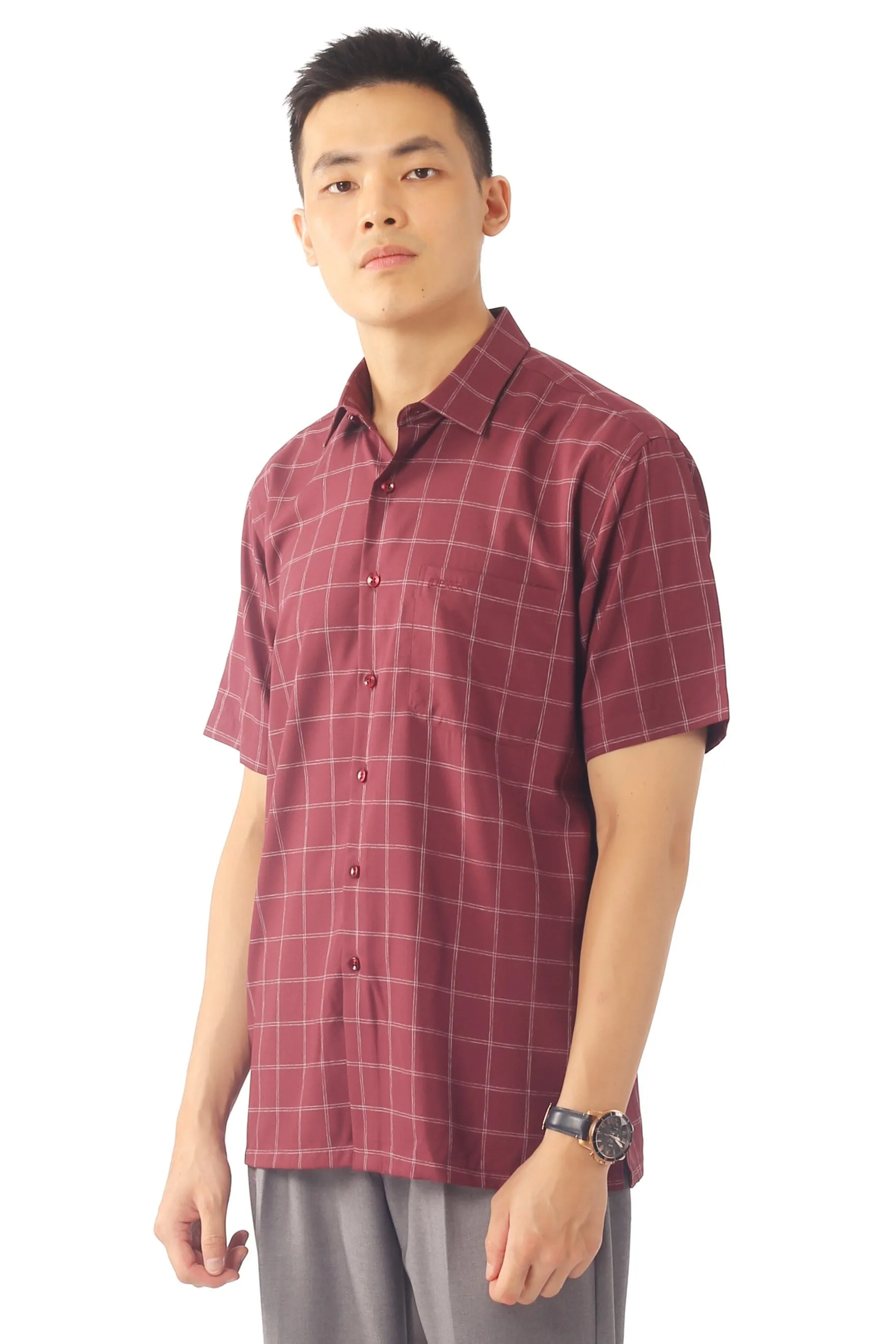 IDEXER SHORT SLEEVE SHIRT [REGULAR FIT] ID0276/ID0277