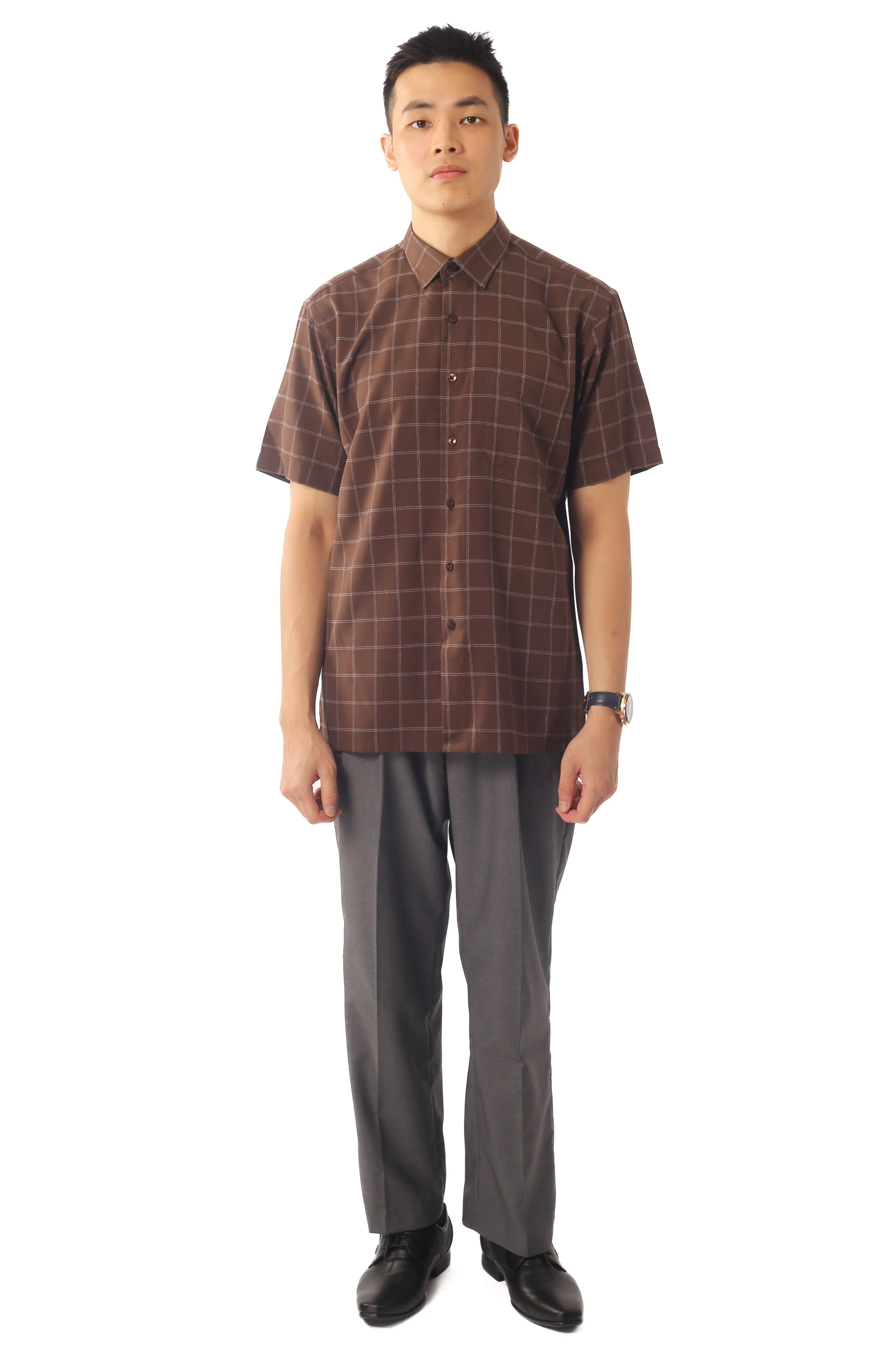 IDEXER SHORT SLEEVE SHIRT [REGULAR FIT] ID0276/ID0277