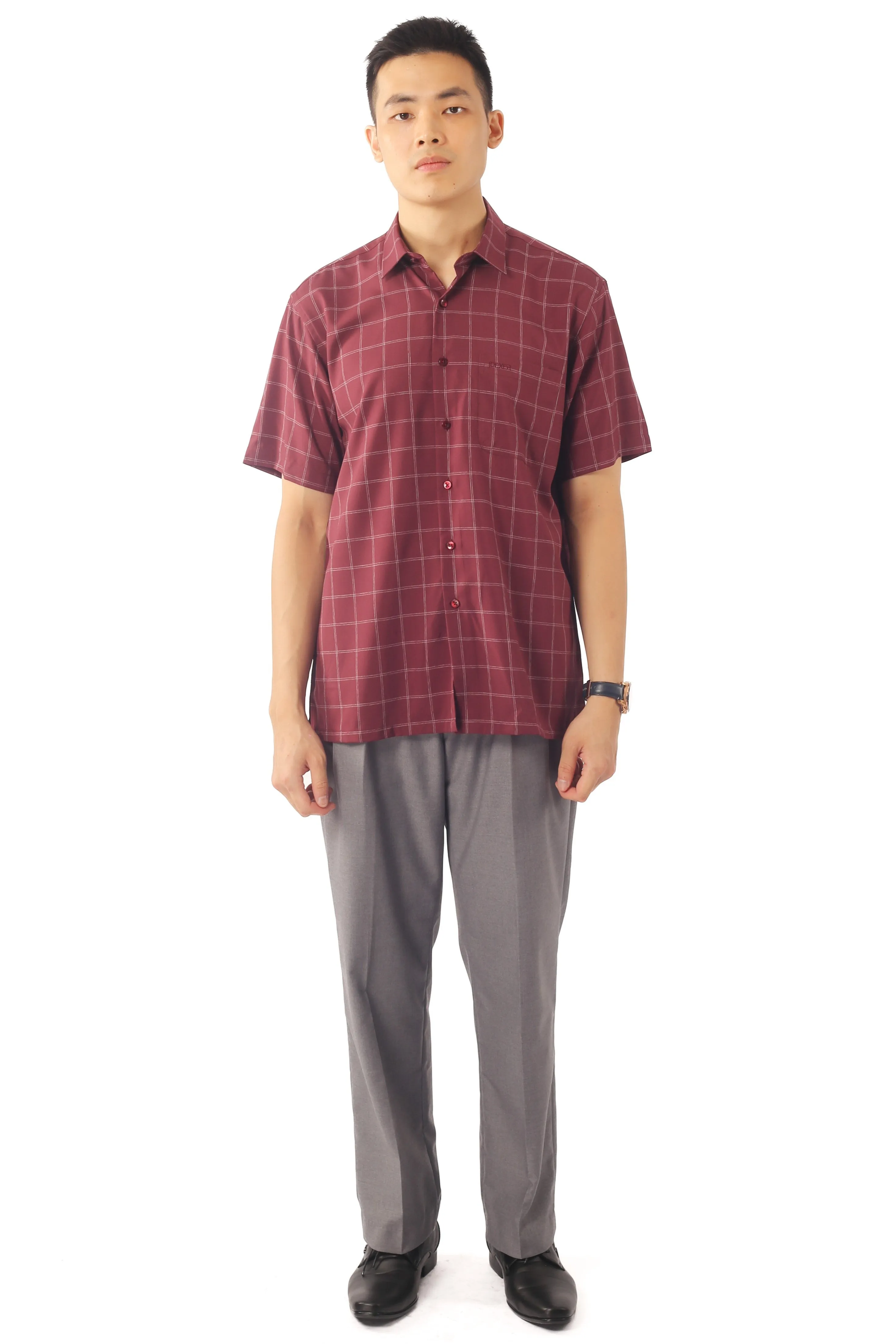 IDEXER SHORT SLEEVE SHIRT [REGULAR FIT] ID0276/ID0277