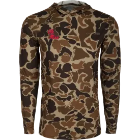 Ole Miss Performance Long Sleeve Camo Hoodie