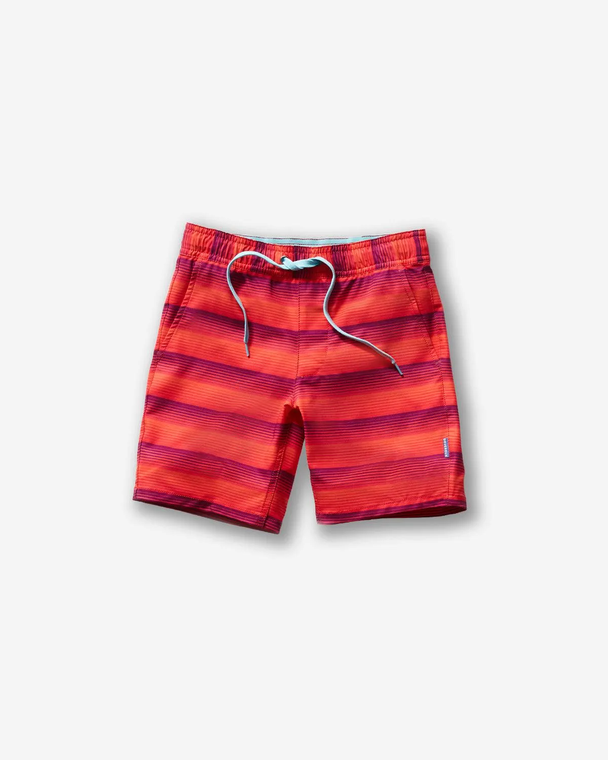 Proper Kids Baja Swim Trunk - Serape Orange