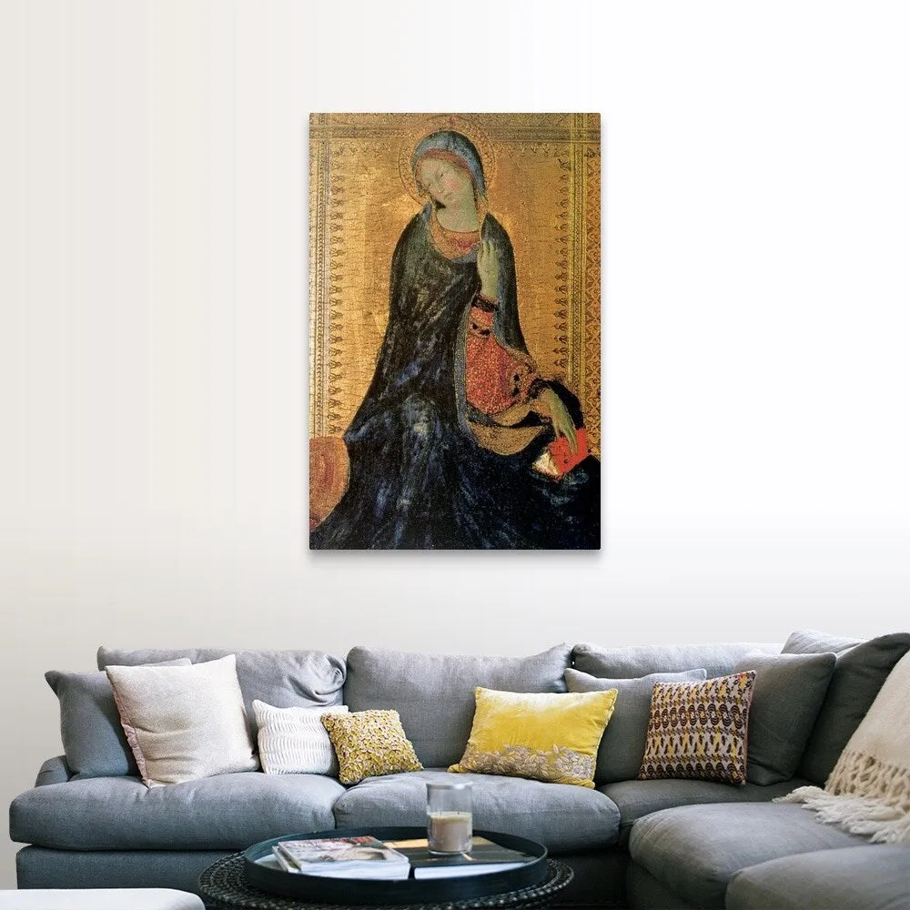 "'Madonna of the Annunciation' painting" Canvas Wall Art