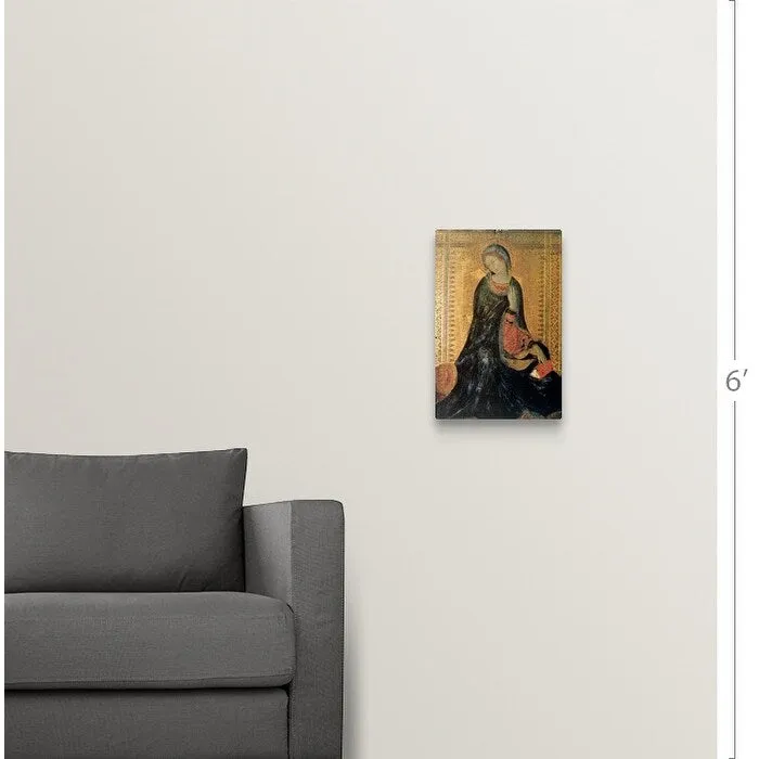 "'Madonna of the Annunciation' painting" Canvas Wall Art