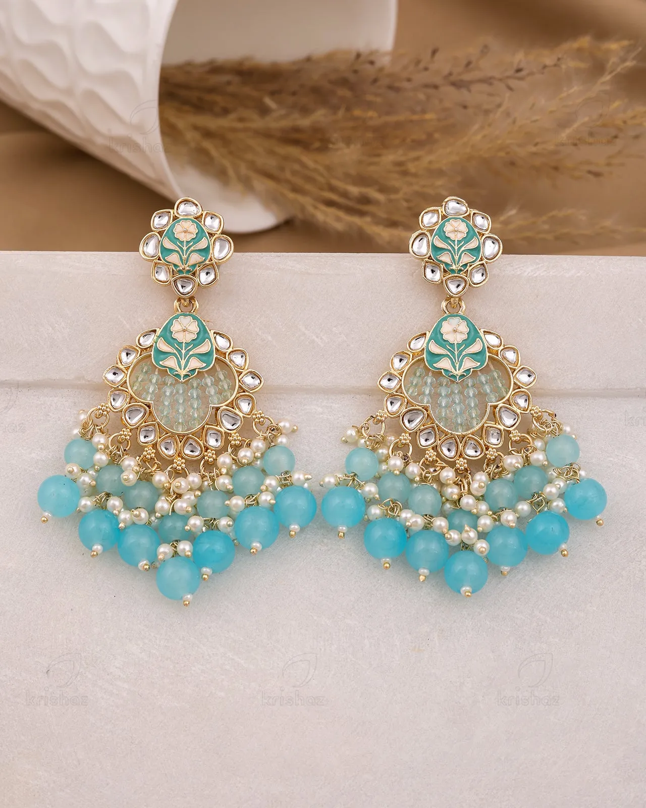 Radha Kundan Danglers