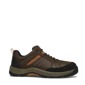 Riverside 3 Inch Steel-Toe Hot Weather Work Shoe Brown/Orange