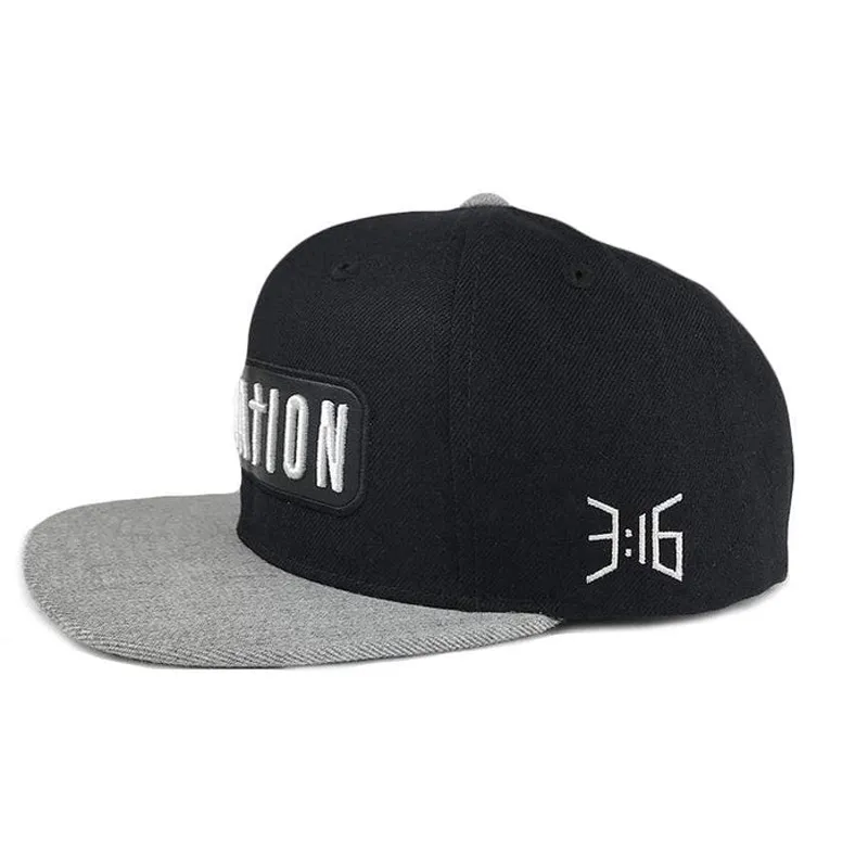 Salvation Snapback - Heather Gray/Black