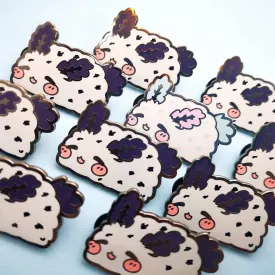 Sea Bunny - Hard Enamel Pins - Oreo or Birthday Cake