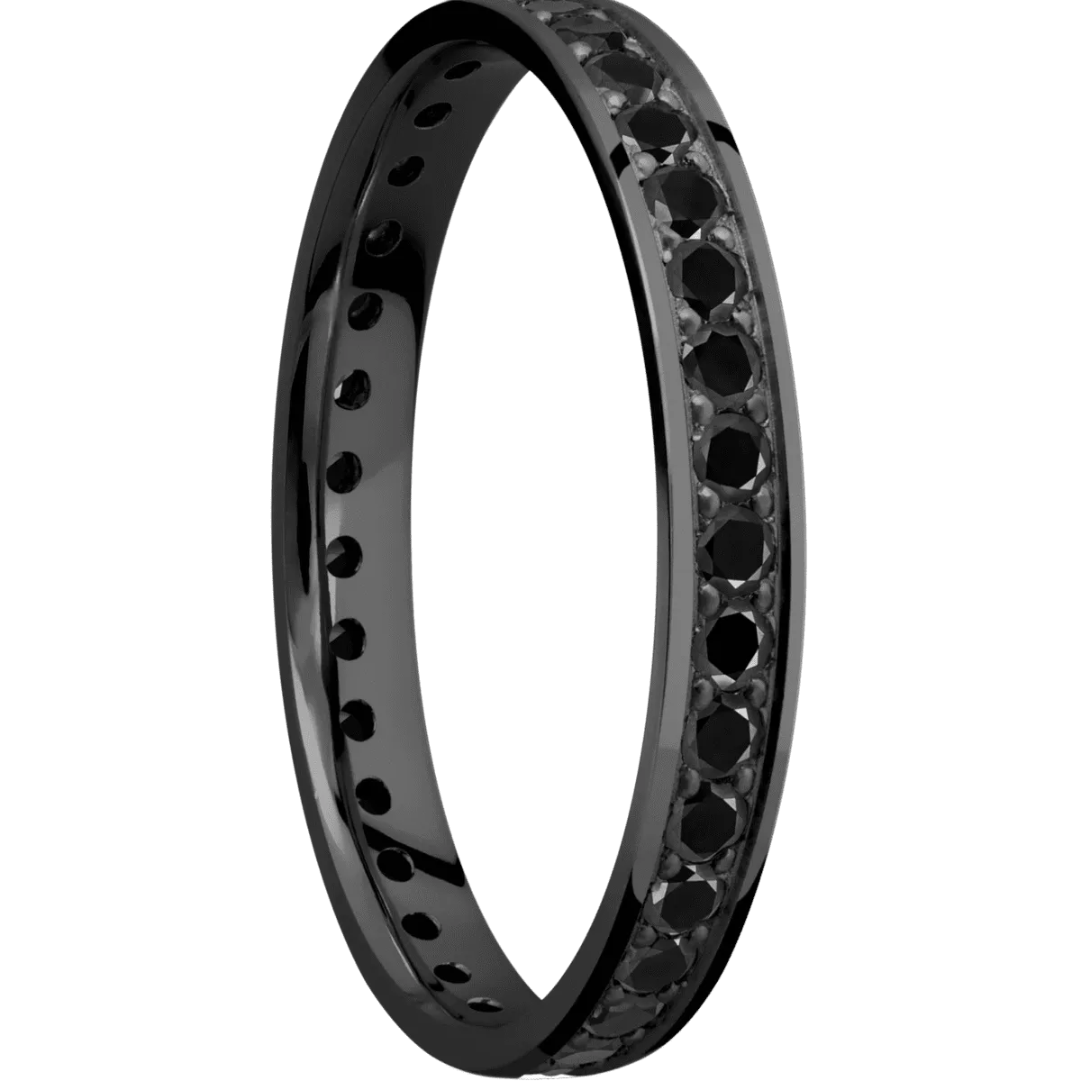 Zirconium with Polish Finish